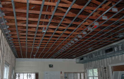 TTC_Church Ceiling without insullation